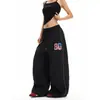 Pantalones deportivos retro americanos de secado rápido para hombre y mujer, pantalones cargo tipo paracaidista finos de verano, elegantes pantalones largos para pista de baile de jazz