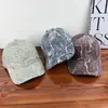 Nuevos Sombreros Estampados para Primavera y Otoño, Gorras de Béisbol de Marca de Moda Estilo Coreano, Gorras de Béisbol Versátiles de Mezclilla, Sombreros de Sol Unisex