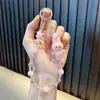 Cadena de Teléfono con Cuentas de Conejo Llavero Colgante para Bolso de Mejor Amiga Llavero Acrílico Decoración para Funda de Teléfono Pequeño Regalo