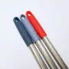 Acessórios para Mop cabo de plástico com cabo de mop de 16 barras vassoura puxar cabo de tubo de aço inoxidável haste de emenda