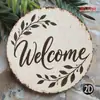 Navidad Retro Americano Redondo Lata Placa de Aluminio Señal Bar Campo Granja Garaje Divertido Lema Colgante Pintura