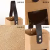 Bolsa de Papel Kraft Lavável para Vinho Feita Sob Medida com Janela Transparente Bolsa de Presente para Vinho Champagne Embalagem de Vinho Bolsa de Presente