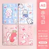 Caderno A5 Costurado Capivara Presente de Recompensa para Aluno do Ensino Fundamental Caderno de Bolso Mini Portátil Caderno A5 Costurado Espessado