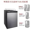Máquina para Elaborar Cerveza Artesanal, Máquina para Elaborar Alcohol, Máquina Comercial de Cerveza de Barril Refrigerada por Aire, Refrigeración de Máquina de Cerveza de Barril