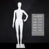 Accesorios de Modelo de Ropa para Mujer Modelo Femenino Cuerpo Completo Cuerpo Humano Ropa Artificial Estante de Accesorios para Modelos de Tienda de Ropa Modelo de Ropa Ventana Femenina