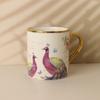 Taza de Cerámica Transfronteriza de Aspecto Elevado, Hermosa Taza de Café Estilo Mid-Century