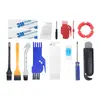 Adecuado para Accesorios de Robot Aspirador Cepillo de Limpieza Cepillo Pequeño Blanco Cepillo Pequeño Negro Cepillo para el Cabello Negro Destornillador Cepillo Redondo Cepillo Plano