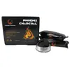Carvão Inflamável para Narguilé Árabe Carvão para Churrasco de Alta Temperatura ao Ar Livre Carvão de Queima Rápida Ecológico Carvão Sem Fumaça Usos para Narguilé Carbono
