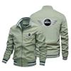 Jaqueta Esportiva Masculina Fina de Outono com Carro Esportivo Padrão Casual Solta Tamanho Grande Conjunto de Baseball Moletom Personalizado da Moda Versátil