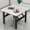 Mesa baixa dobrável mesa de jantar mesa de dormitório de casa mesa dobrável simples de barraca mesa quadrada para churrasco ao ar livre