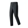 9626017 Otoño e invierno nuevo forro polar a prueba de tres usos casual deportes al aire libre cáscara suave semi-elástico negocios pantalones rectos