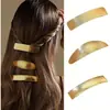 Presilhas de Cabelo Europeias e Americanas, Presilhas de Mola Transfronteiriças, Acessórios de Cabelo de Liga, Enfeites de Cabelo para Nuca, Presilhas Versáteis para Rabo de Cavalo, Franja Grampos Atacado