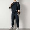 Traje deportivo informal de dos piezas para hombre, nuevo traje deportivo de primavera y otoño, elegante y a la moda, combina con todo.