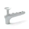 Protetor de maçaneta de porta anti-colisão de silicone, adequado para portas de banheiro, portas de segurança, portas de quartos e portas de vaso sanitário; capa da maçaneta da porta; rolha de porta; redução de ruído