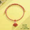 Festival del Bote del Dragón pulsera de cuerda colorida niños bebé tejida a mano cuerda roja adulto tigre zongzi bolsita cuerda de mano al por mayor
