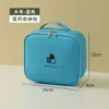 Kit médico de viagem, bolsa para guardar remédios, kit de primeiros socorros, caixa de remédios, caixa de armazenamento de suprimentos médicos de tecido, bolsa de remédios portátil