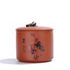Ameixa, Orquídea, Bambu, Crisântemo 0,05kg Chá Preto Recipiente de Chá de Argila Roxa Cerâmica Pequeno Pote para Chá de Flores Recipiente para Chá Artesanato de Cerâmica Antiga