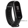 Adequado para Pulseira Xiaomi Mi Band 3 4 Pulseira de Substituição Silicone Cor Pura em Estoque Miband4 Inteligente