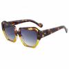 Nuevos Lentes de Sol de Moda Retro Simples de Montura Grande Ins Personalizados Uñas de Arroz Sesión de Fotos Callejera al Aire Libre Protección Solar Lentes de Sol Combinables