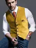 Chaleco a cuadros de primavera y otoño para hombre, estilo delgado, ajuste slim, europeo y americano, transfronterizo, en stock para entrega rápida