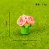 Ornatos de Micro-Paisagismo Paisagismo de Jardim Carrinho Artificial Flores Resina Artesanato DIY Ornatos Decorativos Nicho de Alto Padrão