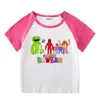 Traje de verano 2023 para niños y niñas, pantalones cortos, camiseta de manga corta, conjunto deportivo informal de dos piezas
