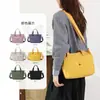 Bolsa de Tecido de Nylon Transfronteiriça Nova Bolsa de Mão Feminina Multifuncional Portátil Grande Capacidade Versátil Casual Bolsa de Ombro Atacado