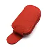 Multifuncional carro óculos clip carro óculos armação de couro carro viseira solar caixa de armazenamento carro óculos de sol clip clip