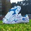 Zapatos de Fútbol Invierno Forrados de Felpa Niños Clavos Rotos y Tacos Adulto Antideslizante Competición Niñas Estudiantes de Primaria Especial Resistentes al Desgaste Entrenamiento