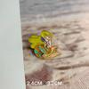Broche de oso de té con leche Insignia linda japonesa Insignia de bebida personalizada Insignia de animal de dibujos animados Accesorios para mochila de hombre y mujer