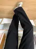 Calça jeans preta de perna larga com forro de fleece para mulheres, outono e inverno, adequada para tipos de corpo em formato de pera, plus size, emagrecedora, folgada, cintura alta, calça de perna reta
