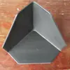 Protetor de canto de plástico protetor de canto de caixa de papelão de três lados anti-impacto preto espessado 80 fábrica de embalagens plásticas para móveis fornecimento direto