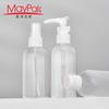Punto de fábrica botella de 100 ml para mascotas sub-botella de viaje botella para set de químicos diarios botella de loción botella de plástico con atomizador