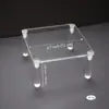 Soporte de Exhibición Transparente de Acrílico Nuevo Transfronterizo para Pasteles, Plantas, Postres, Joyería, Figuras y Coleccionables