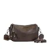 Bolso Boston popular de este año otoño e invierno retro 2024 nuevo bolso mensajero de banda ancha para mujer pequeño bolso versátil bolso almohada