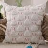 Almohada Navideña Amazon Color Sólido Acolchada Felpa Funda de Almohada Sala de Estar Cojín de Sofá Funda de Cojín Venta al por Mayor Transfronteriza