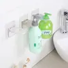 Armazenamento de Banheiro Sem Furos Transfronteiriço Cabide para Shampoo Prateleira de Armazenamento para Sabonete Líquido Clipe de Boca para Frasco de Álcool em Gel Potente