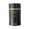 Latas de Papel para Té Personalizadas con Estampado Dorado Negro
