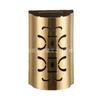 Soporte para Palillos de Acero Inoxidable Chapado en Oro Caja de Almacenamiento de Palillos Minimalista Moderna Jaula Drenante para Palillos de Cocina Lujo Ligero