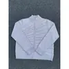 FLYOFF [Radiante] suéter cárdigan con cremallera elegante, unisex, otoño/invierno, retro, tejido cálido