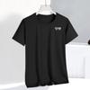 Playera Deportiva Versátil Transfronteriza Estampada de Malla de Hielo de Seda Verano Suelta Talla Grande Moderna Casual Manga Corta para Hombre de Seda de Hielo