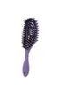 Peine de Gradiente Hueco Transfronterizo, Peine Ovalado para Alisar el Cabello Lacado, Peine Ovalado para Peinar el Cabello Esponjoso, Peine Oscilante