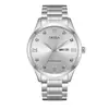 Relógio Masculino ORSGA Fashion Business Calendário Duplo Diamante Luminoso Fábrica Comércio Exterior Transfronteiriço Ao Vivo Relógio de Quartzo