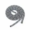 En stock Cuerda trenzada redonda sólida y duradera de 7 mm de grosor, adecuada para bricolaje, correa cruzada, correa para teléfono móvil, cuerda para bolsa de caja