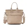 Bolsa Tote Minimalista Transfronteriza, Gran Capacidad, Bolso de Hombro Versátil de Nylon, Bolso Cruzado de Nicho para Viajes Diarios con Múltiples Bolsillos