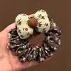 Scrunchies da moda e casuais para outono/inverno, elásticos de cabelo estilo coreano para coques, nova coleção 2026, elásticos de cabelo oversized com um visual sofisticado para mulheres