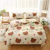 Conjunto de cama especial. Colcha dupla 5m 88x88cm amigável à pele para dormitório estudantil