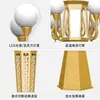 Lámpara de Magnolia China, Iluminación de Carretera, Lámpara de Paisaje Cuadrada Grande con Ocho Brazos y Nueve Luces, Lámpara de Poste Alto para Ingeniería Municipal y Comunidad