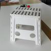 Taburete Plegable de Plástico Portátil, Puesto de Mercado Nocturno al Aire Libre, Taburete Plegable para Pesca, Maza Pequeña Portátil Ligera