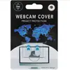 Capa de proteção de privacidade para câmera webcamcover adesivo de proteção de privacidade de metal adesivo bloqueador anti-espião para lente de computador